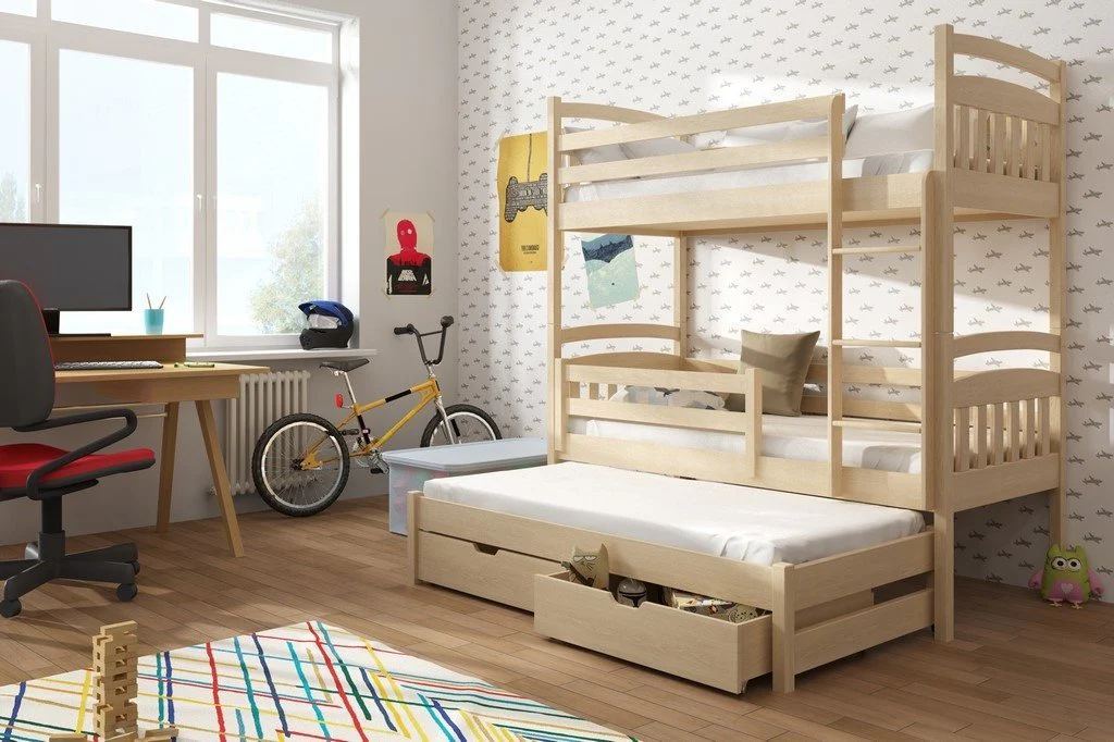 Alan Bunk Bed with Trundle and Storage - Image 7