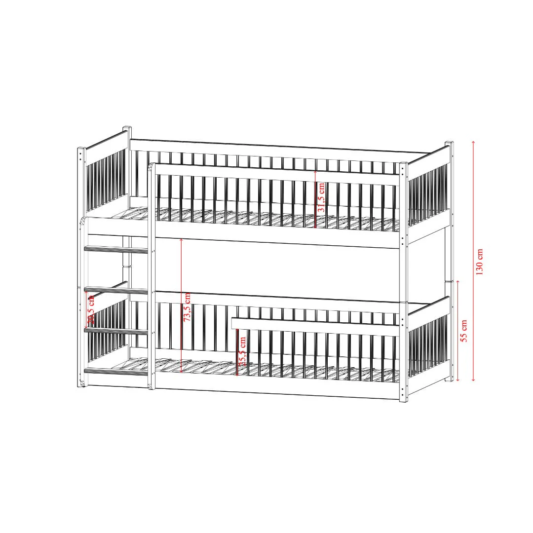 Wooden Bunk Bed Boston - Image 9