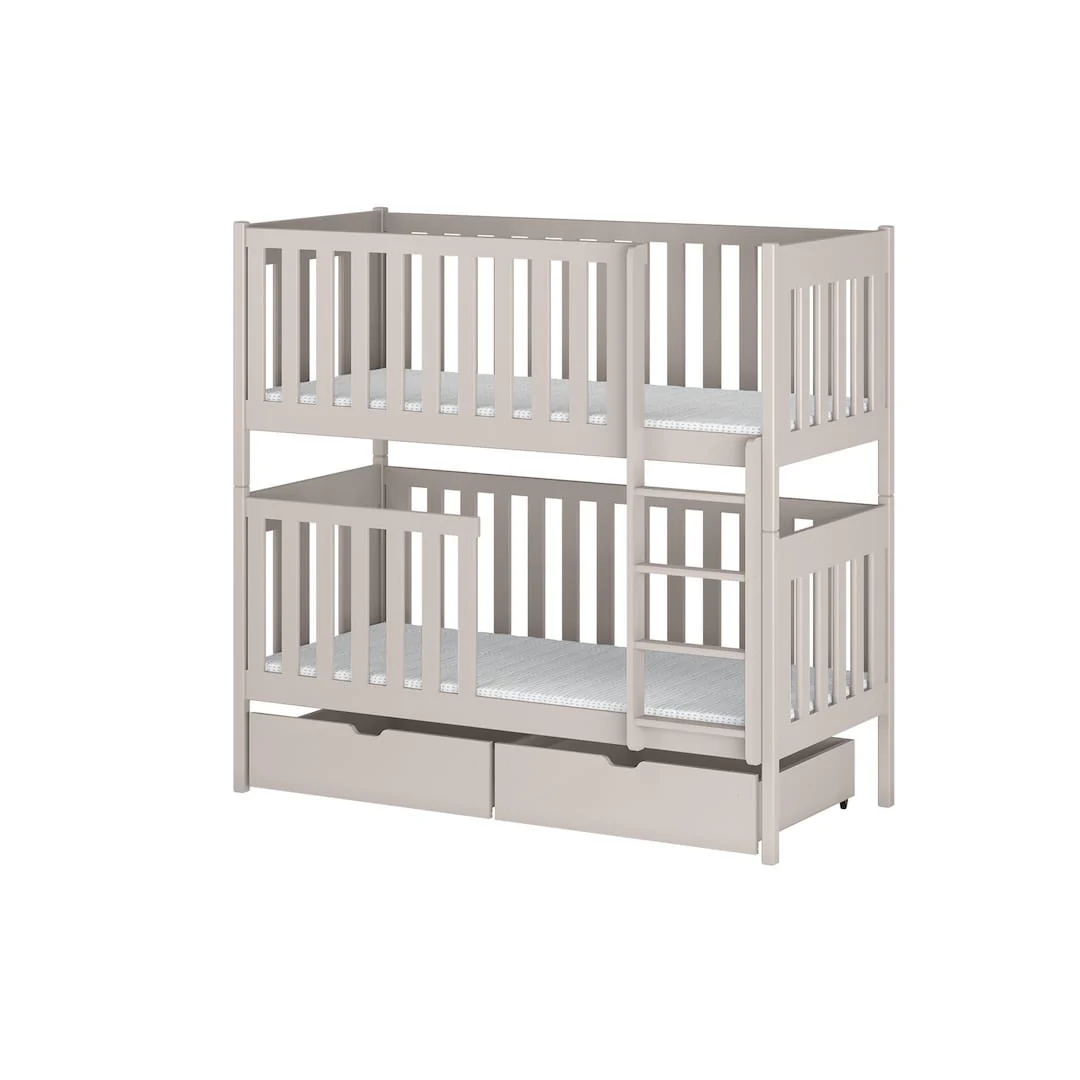 Wooden Bunk Bed David with Storage - Image 11