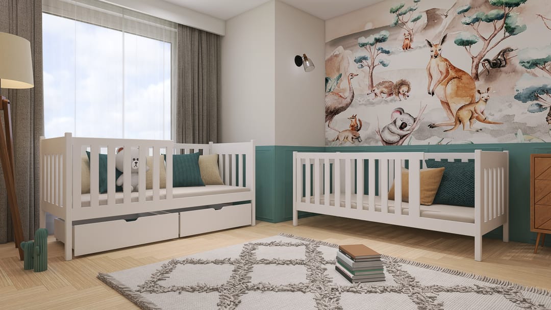 Wooden Bunk Bed David with Storage - Image 4