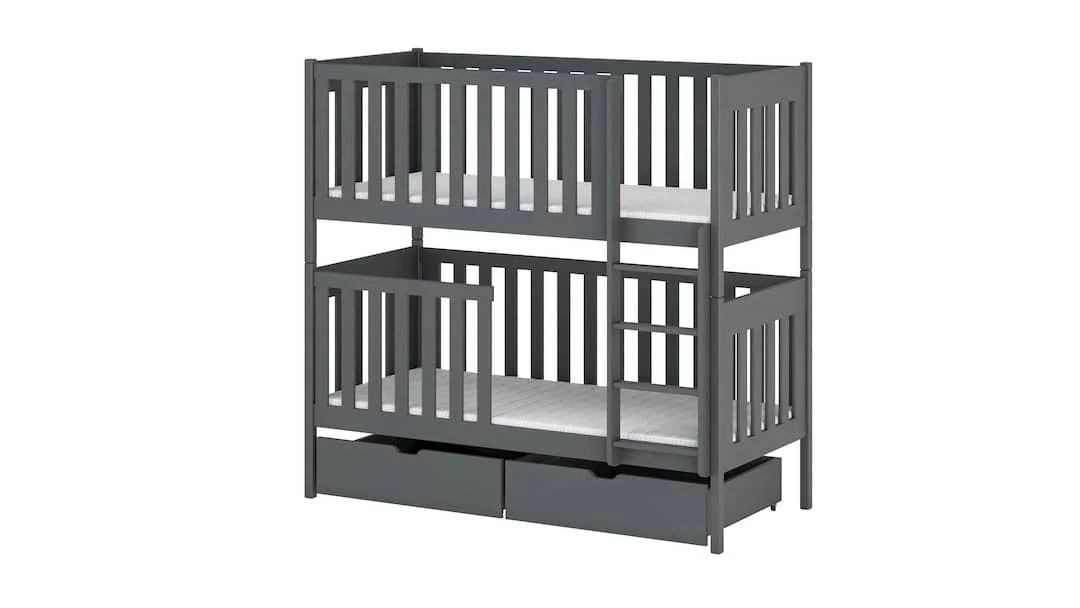 Wooden Bunk Bed David with Storage - Image 8