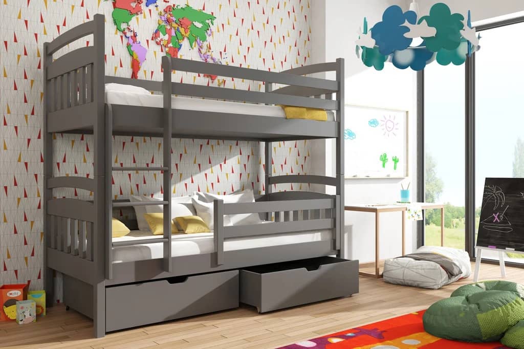Wooden Bunk Bed Gabi with Storage - Image 13