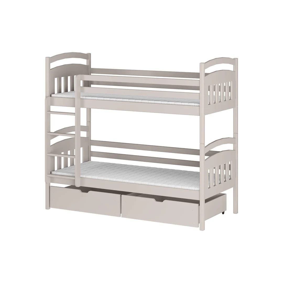 Wooden Bunk Bed Gabi with Storage - Image 15