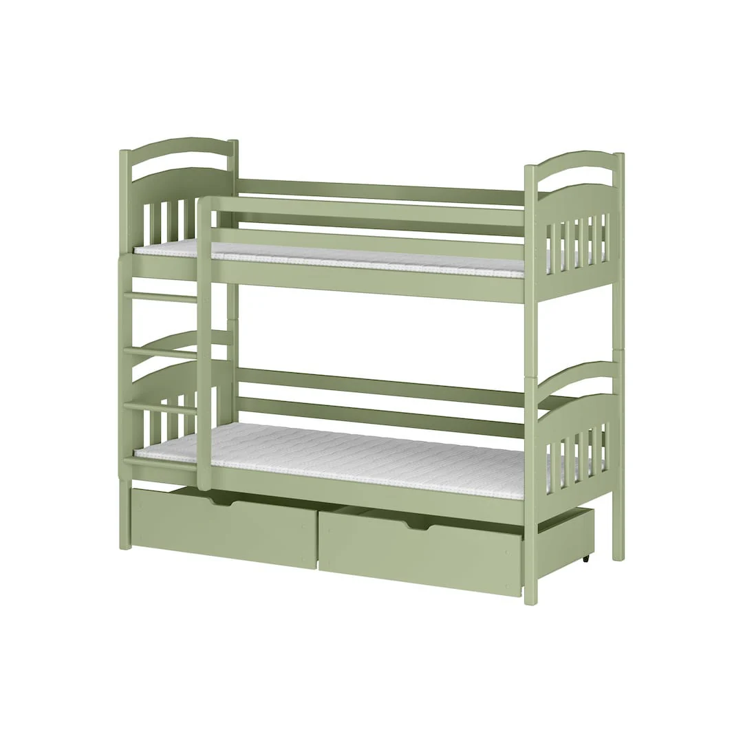 Wooden Bunk Bed Gabi with Storage - Image 16