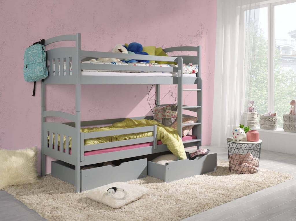 Wooden Bunk Bed Gabi with Storage - Image 8