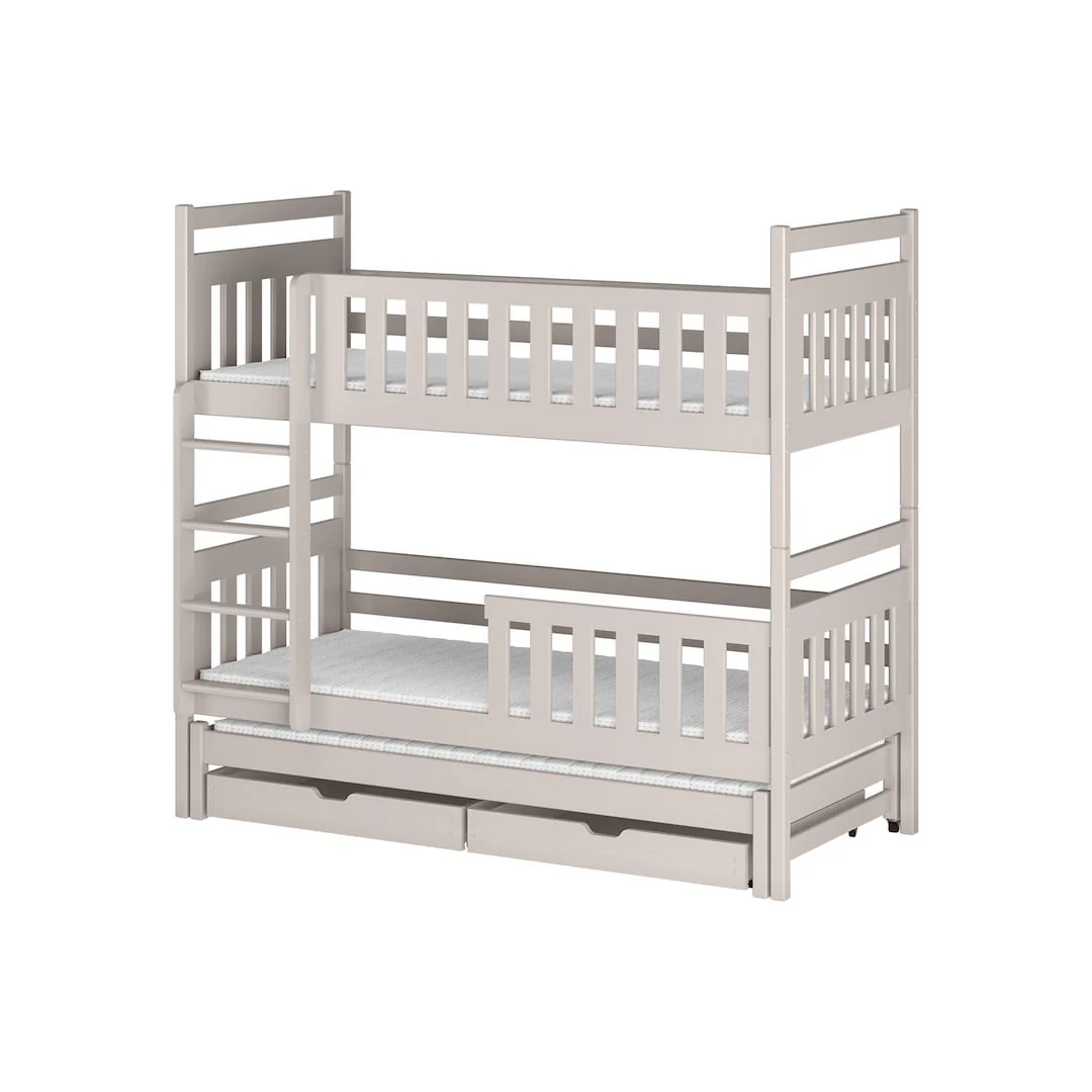 Klara Bunk Bed with Trundle and Storage - Image 14