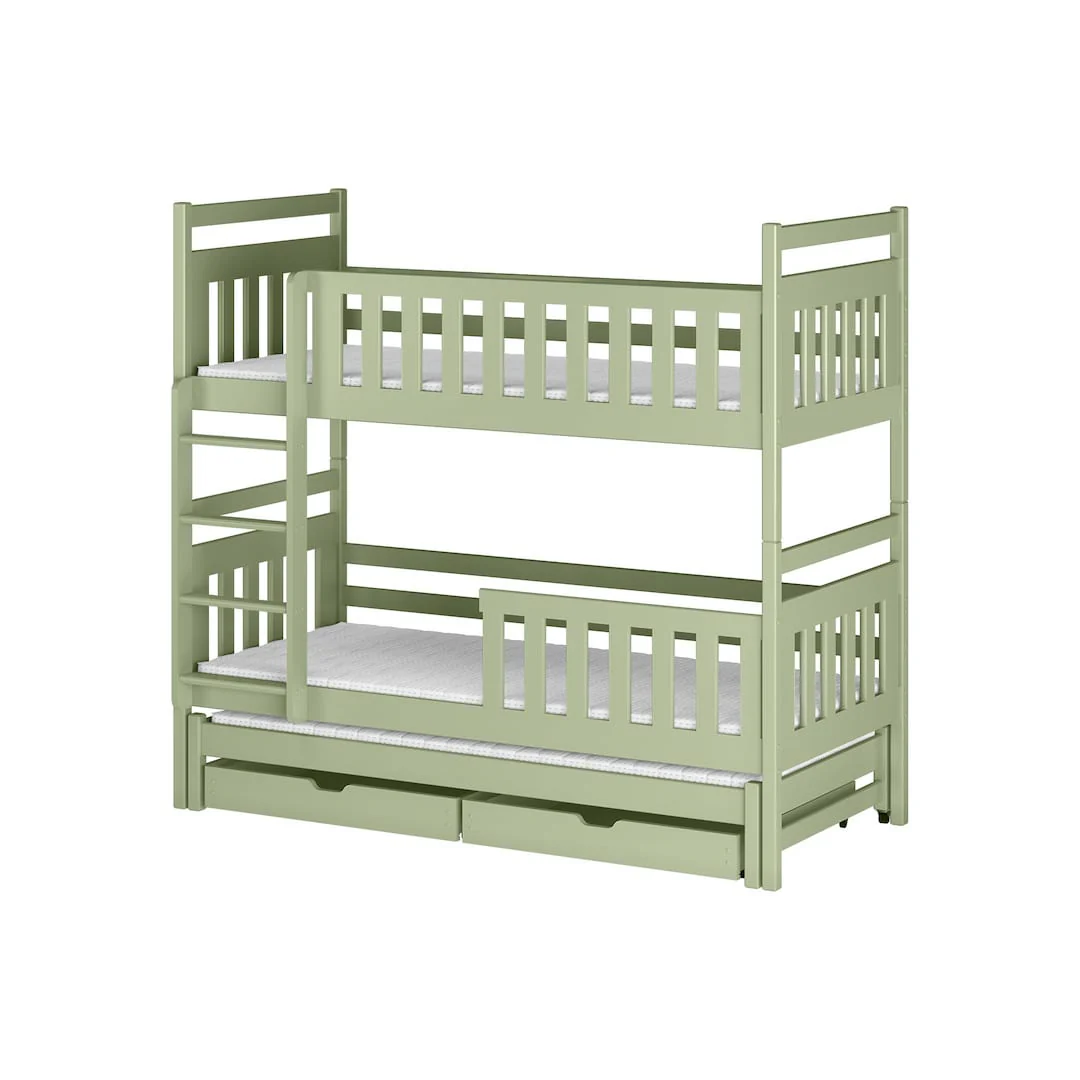 Klara Bunk Bed with Trundle and Storage - Image 15