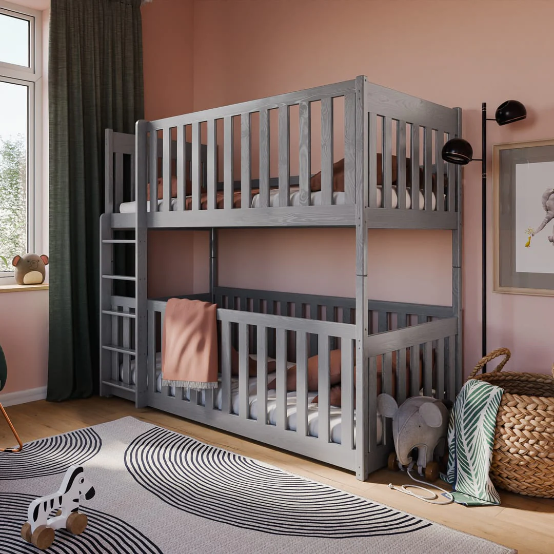 Wooden Bunk Bed Konrad With Cot Bed - Image 12