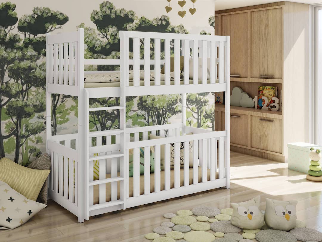 Wooden Bunk Bed Konrad With Cot Bed - Image 2