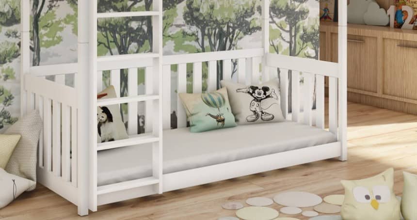 Wooden Bunk Bed Konrad With Cot Bed - Image 5