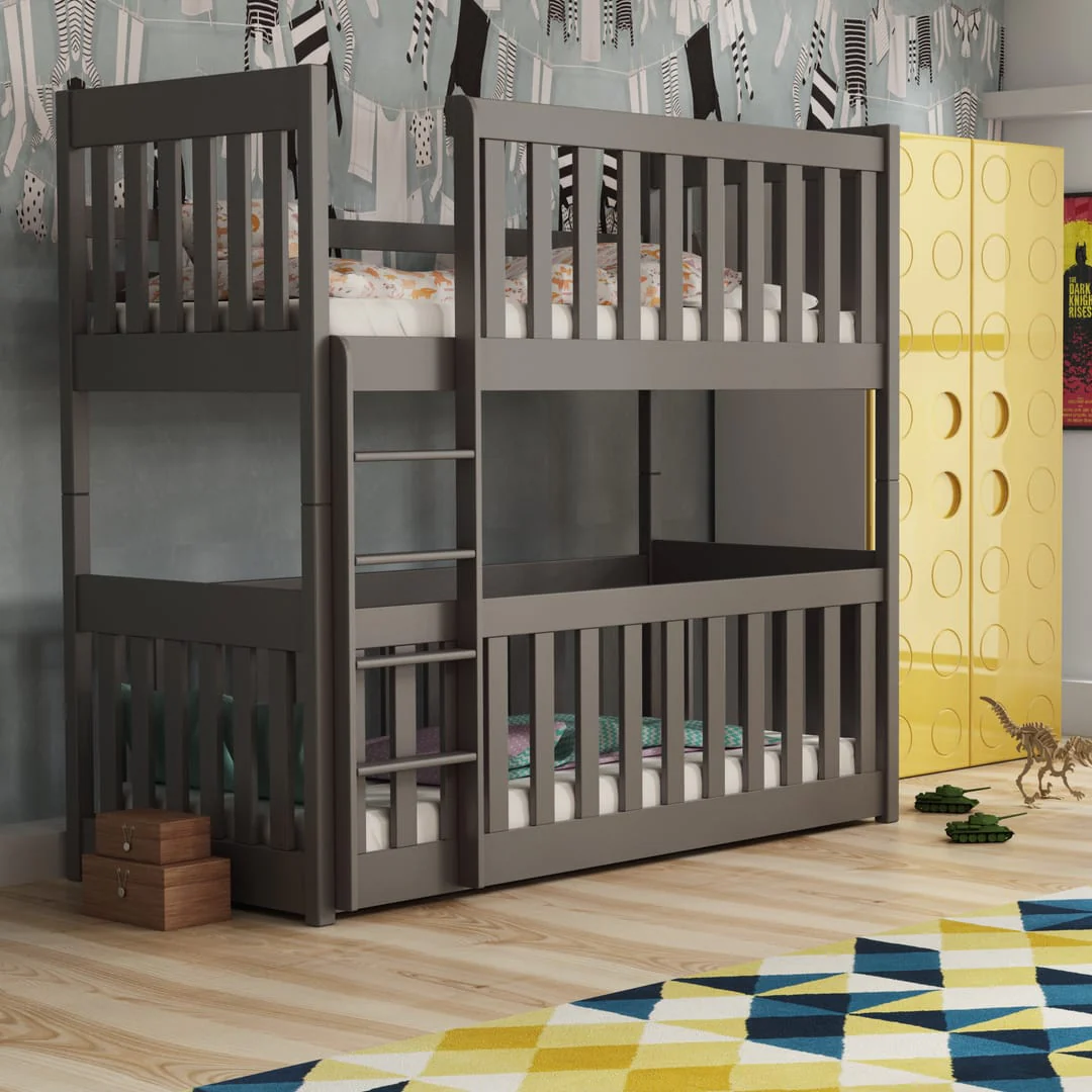 Wooden Bunk Bed Konrad With Cot Bed - Image 7