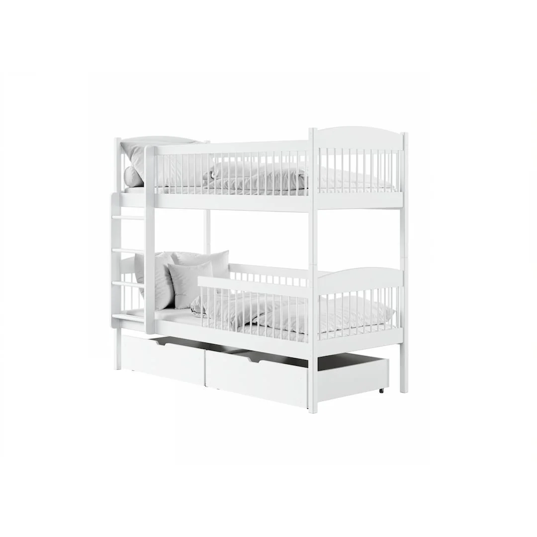 Wooden Bunk Bed Luna With Storage - Image 4