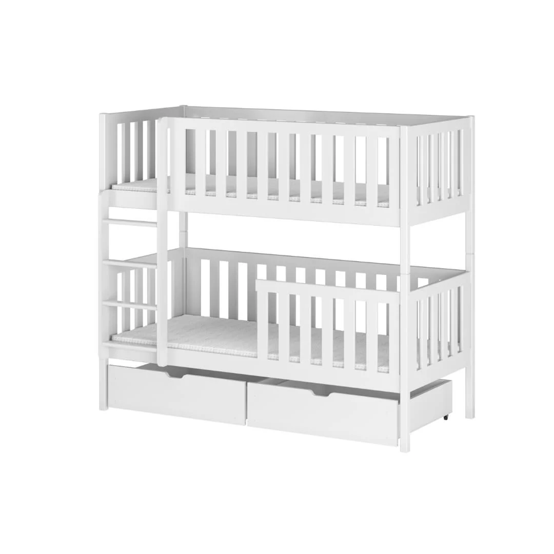 Wooden Bunk Bed Michalina With Storage - Image 2