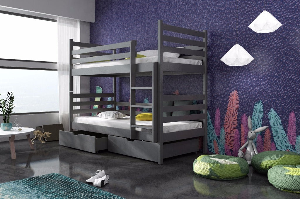 Wooden Bunk Bed Nemo with Storage - Image 10