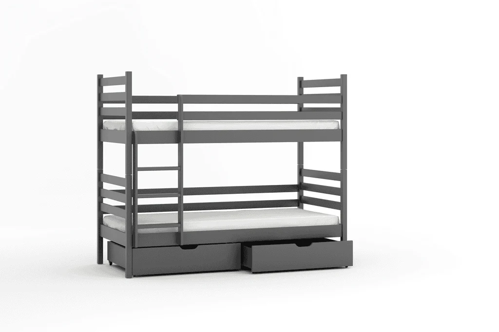 Wooden Bunk Bed Nemo with Storage - Image 11