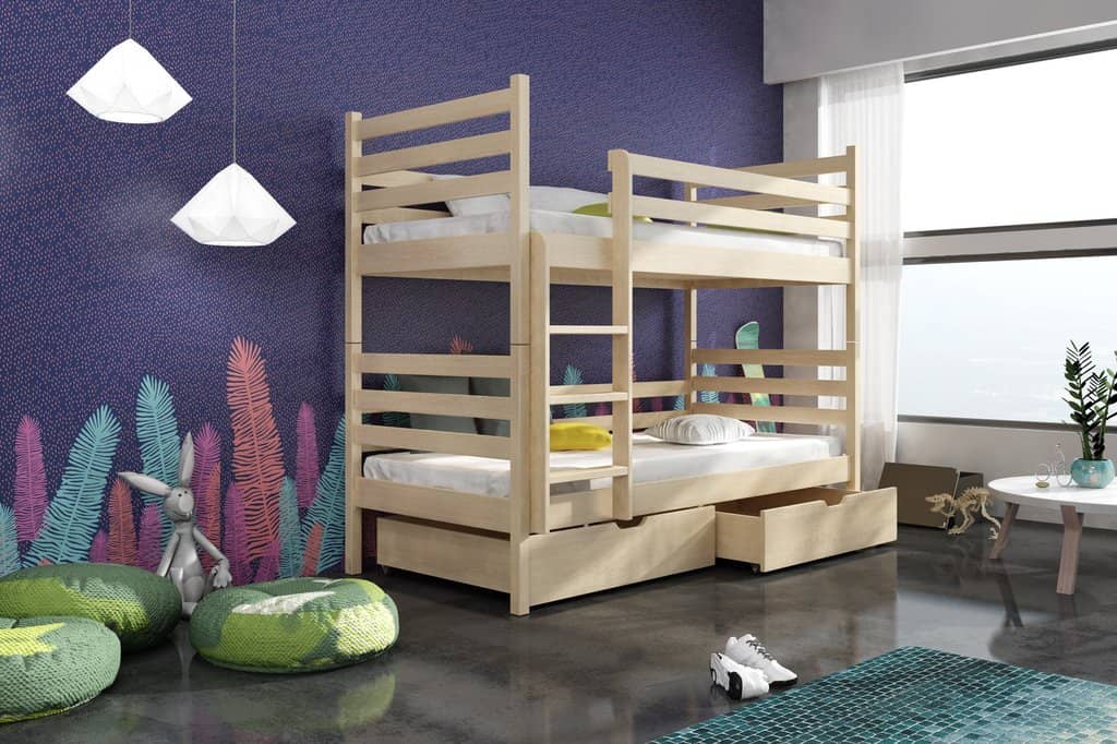 Wooden Bunk Bed Nemo with Storage - Image 13