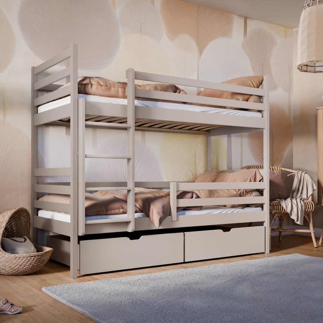Wooden Bunk Bed Nemo with Storage - Image 15