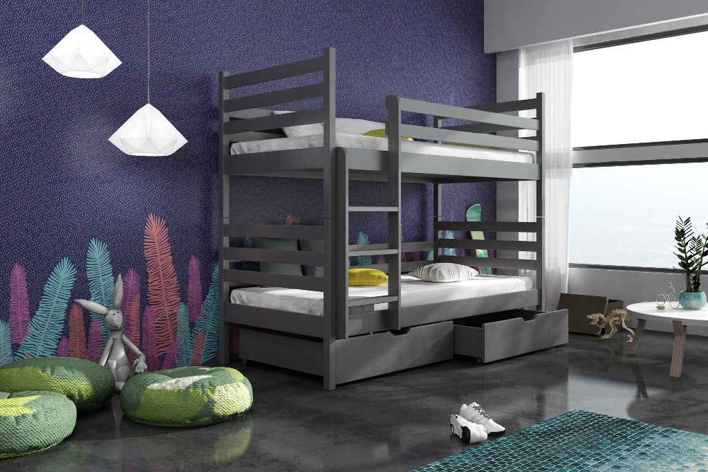 Wooden Bunk Bed Nemo with Storage - Image 9