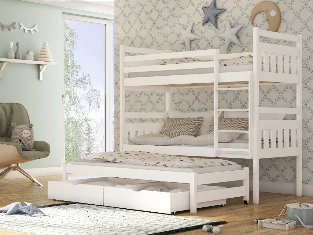 Seweryn Bunk Bed with Trundle and Storage - Image 3