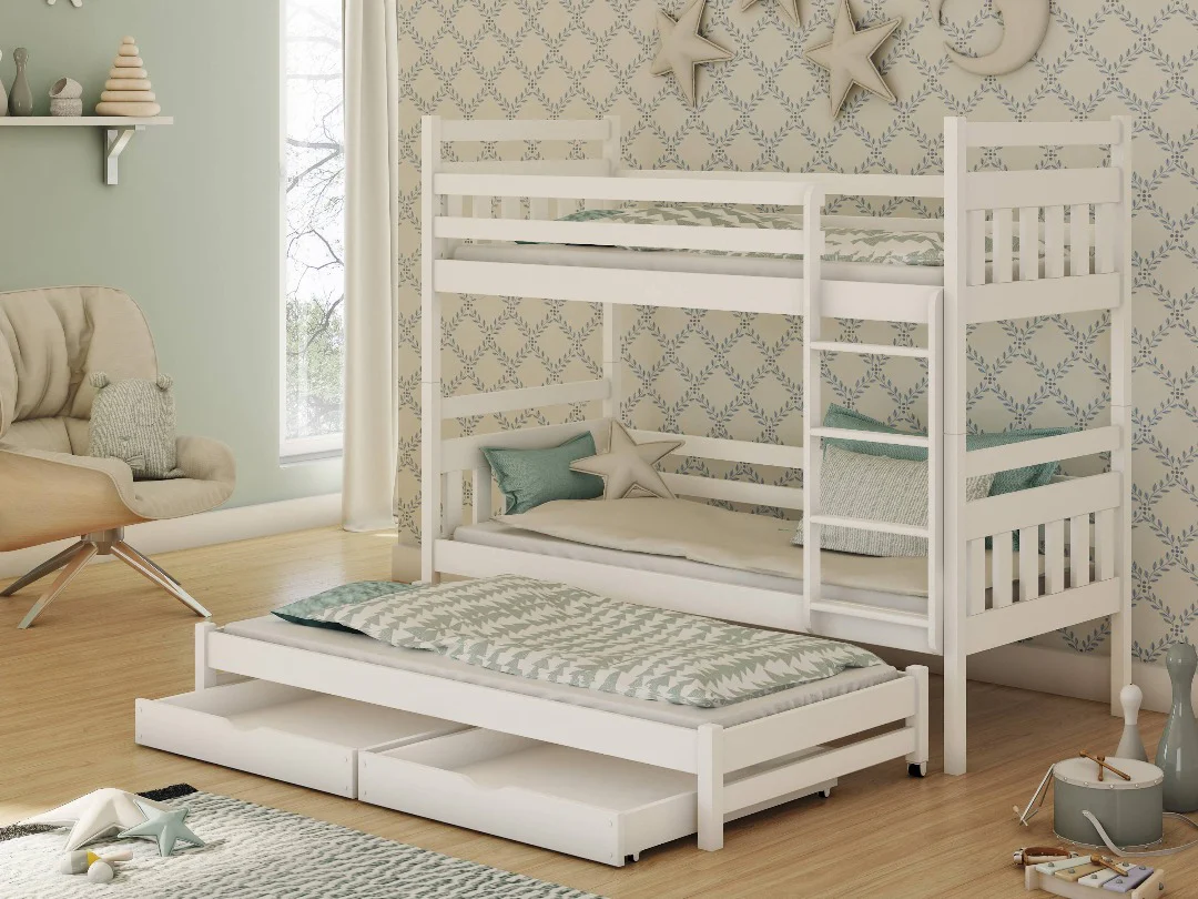 Seweryn Bunk Bed with Trundle and Storage - Image 5