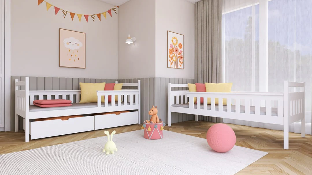 Wooden Bunk Bed Tezo with Storage - Image 7
