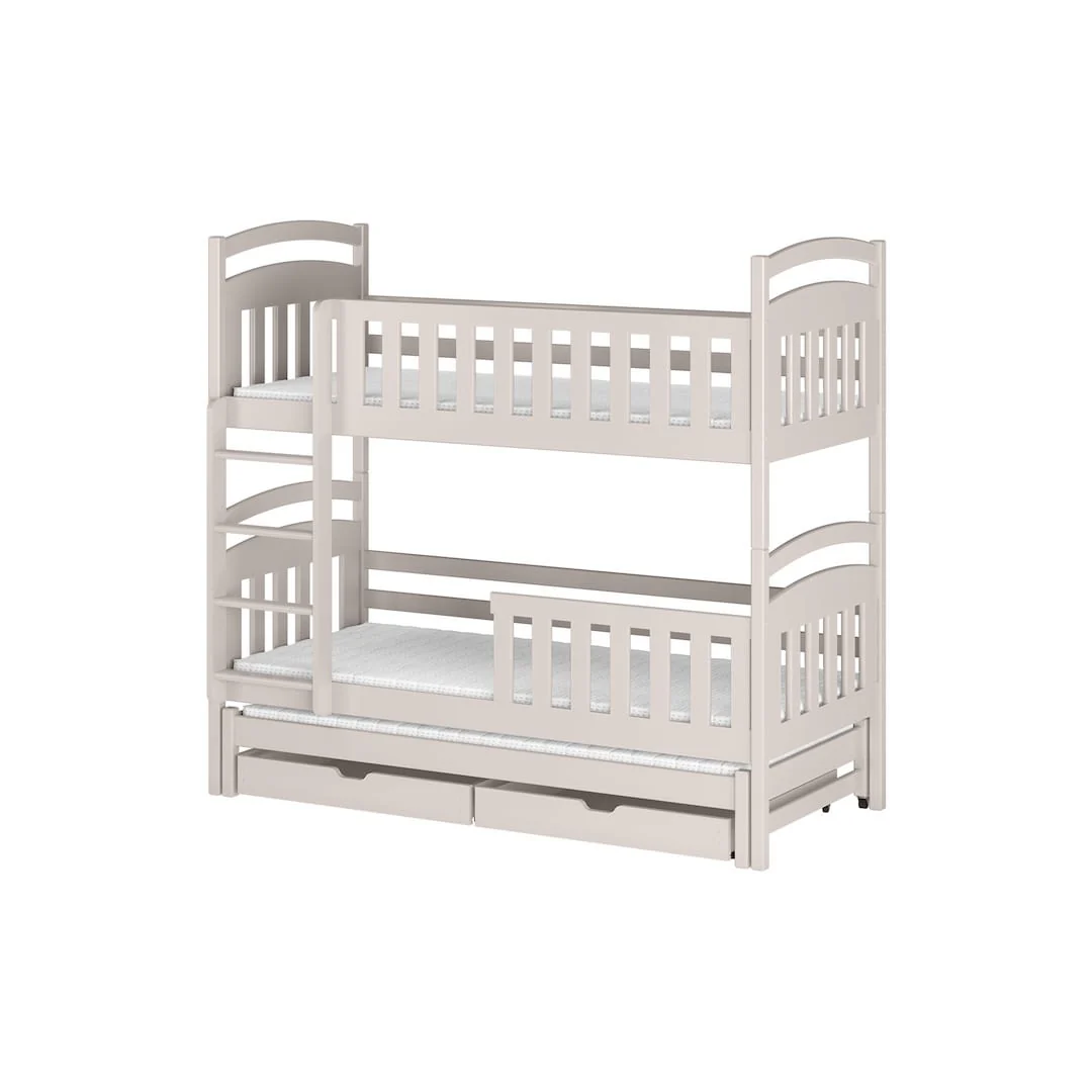 Viki Bunk Bed with Trundle and Storage - Image 12