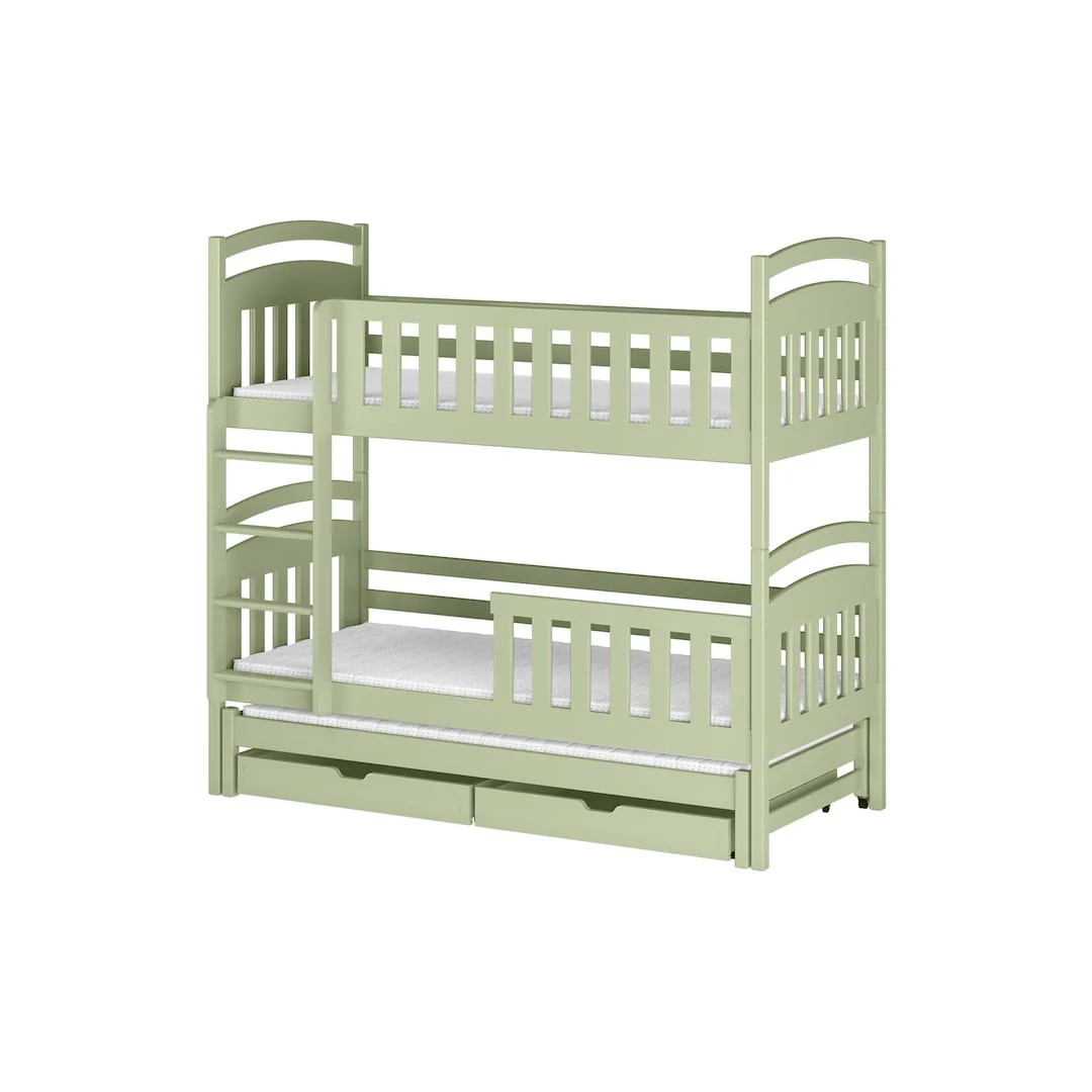 Viki Bunk Bed with Trundle and Storage - Image 13