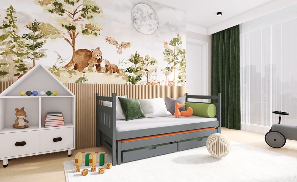 Daniel Double Bed with Trundle - Image 5