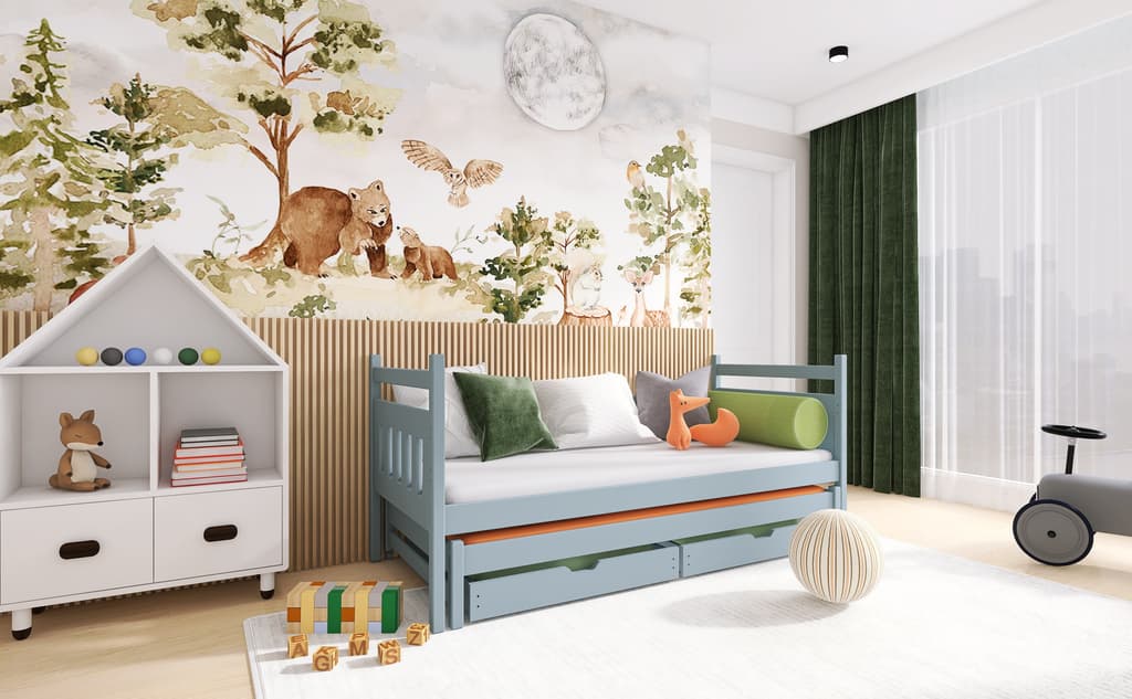 Daniel Double Bed with Trundle - Image 7