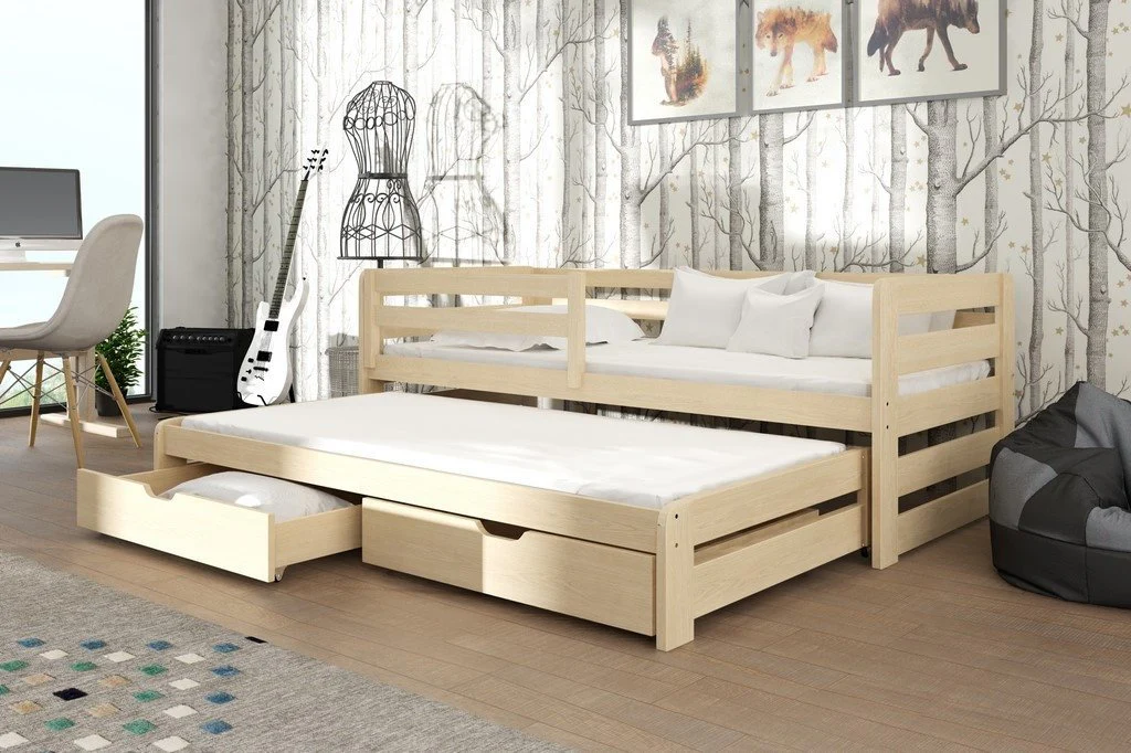 Senso Double Bed with Trundle - Image 11