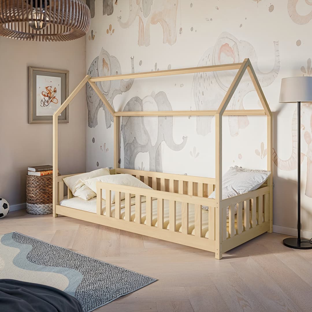 Wooden House Bed Noah [EU Single] - Image 3