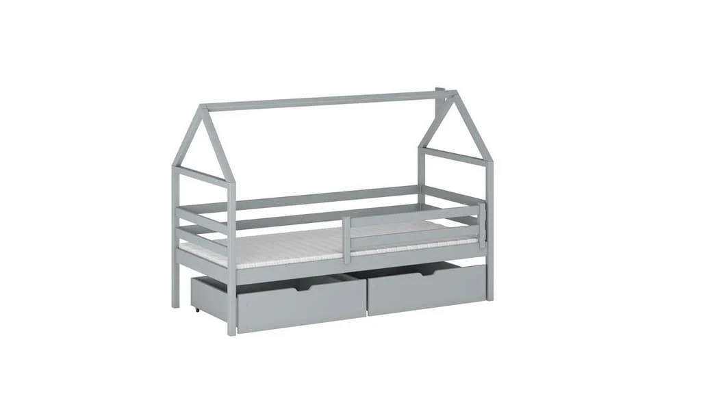 Wooden Single Bed Aaron With Storage - Image 4