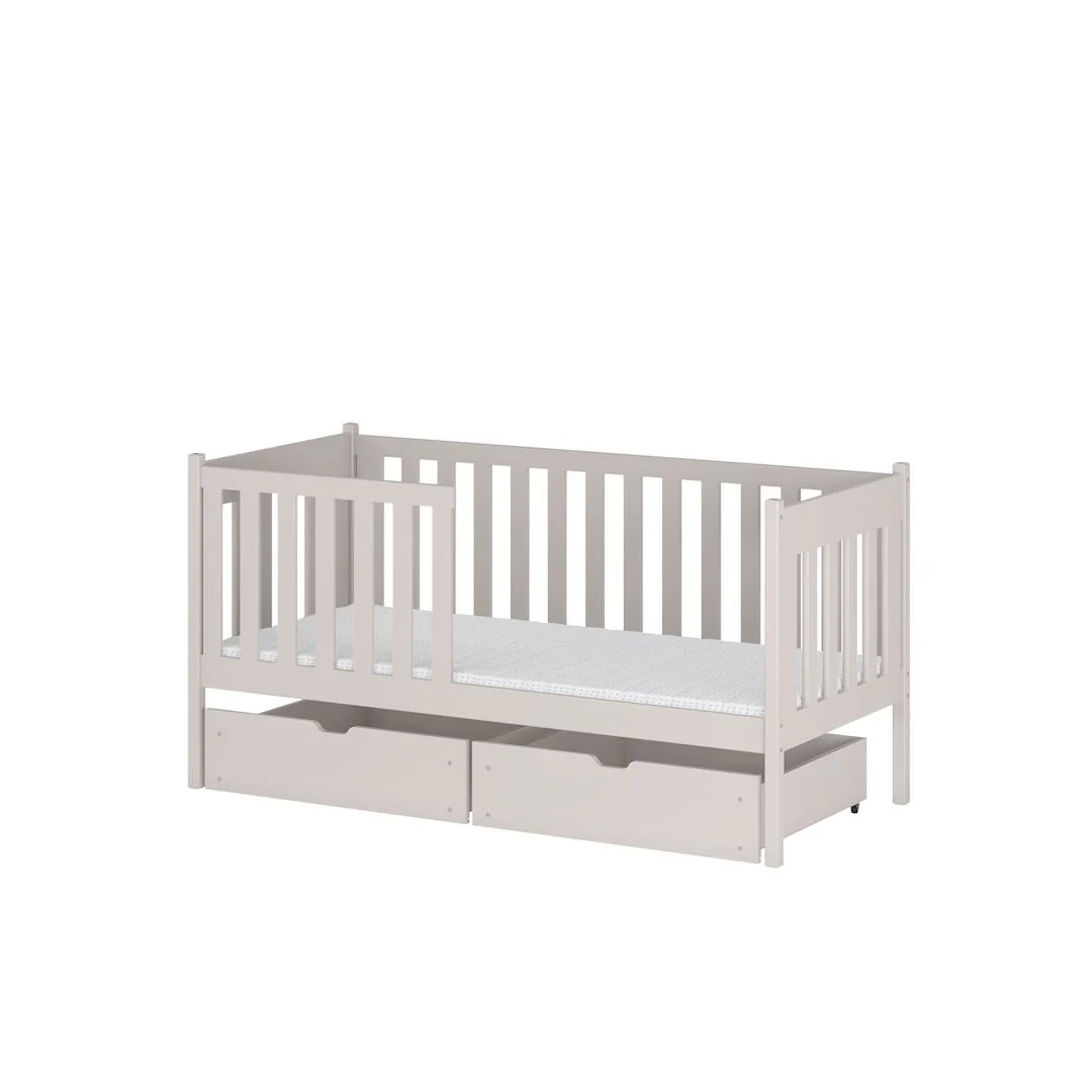 Wooden Single Bed Alicia With Storage - Image 4