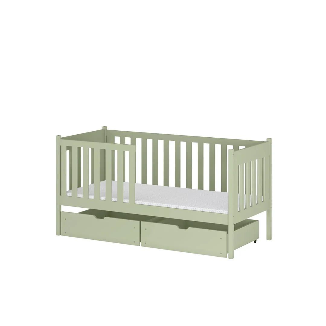 Wooden Single Bed Alicia With Storage - Image 5