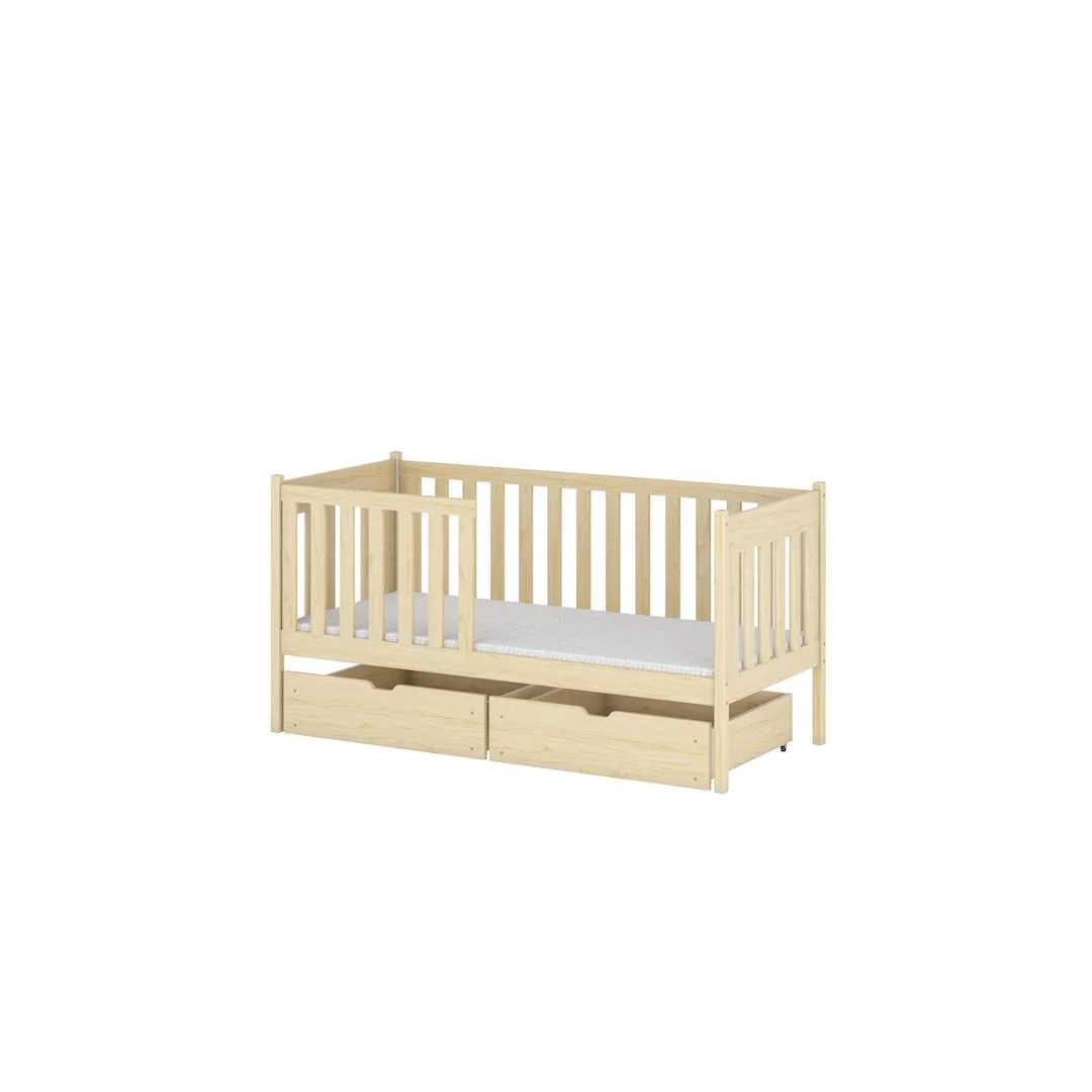 Wooden Single Bed Alicia With Storage - Image 6