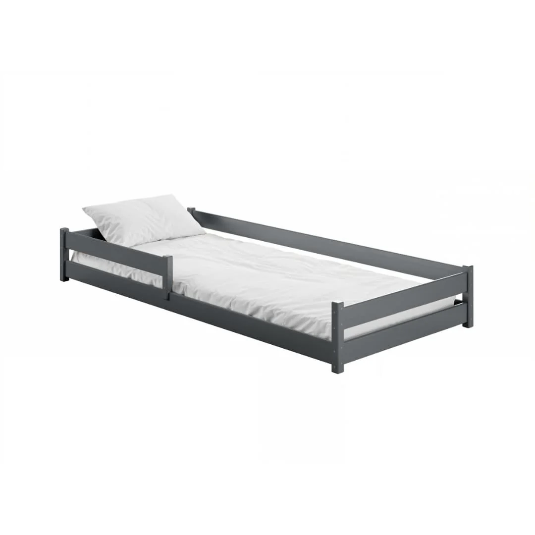 Wooden Single Bed Alis - Image 2