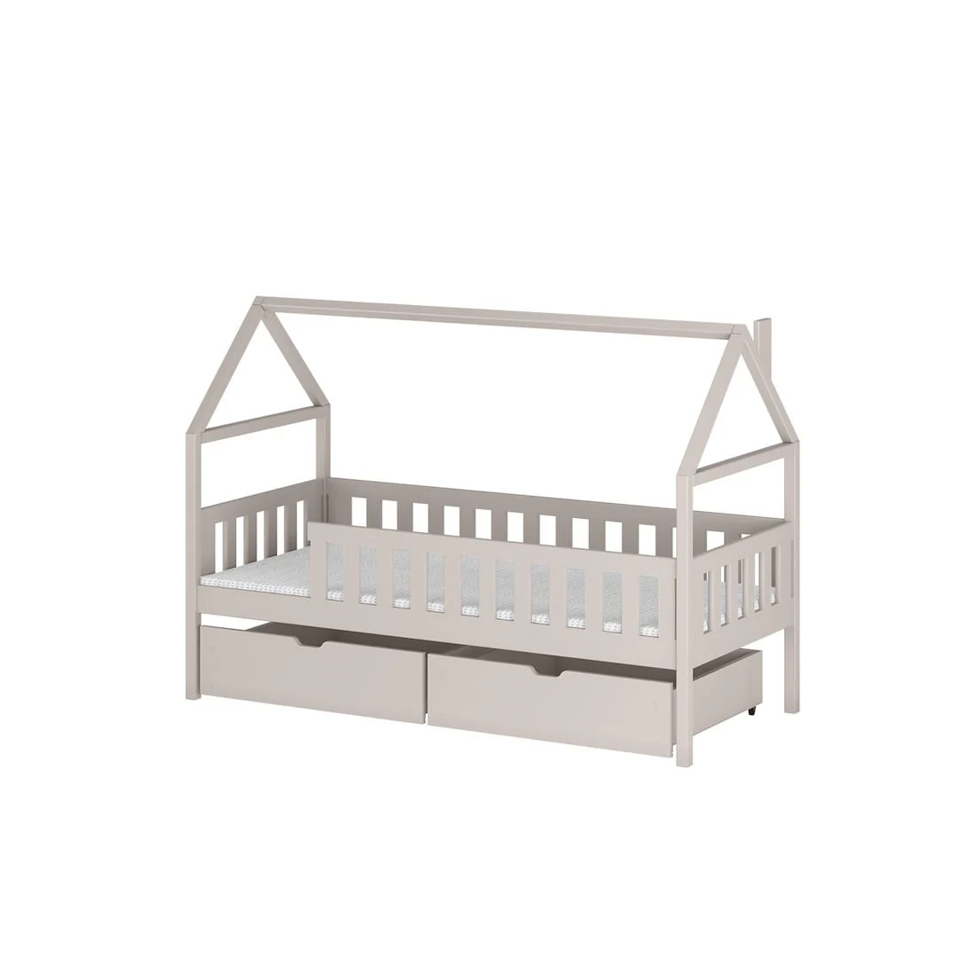 Wooden Single Bed Domi - Image 2