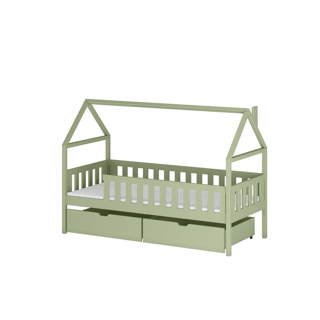 Wooden Single Bed Domi - Image 7