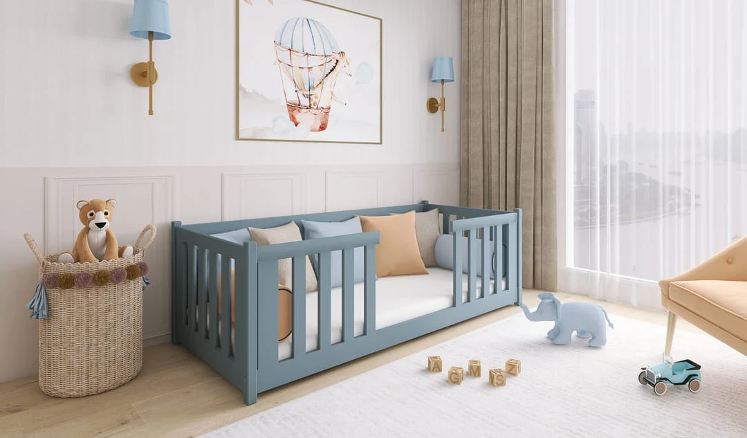 Wooden Single Bed Ferro - Image 6