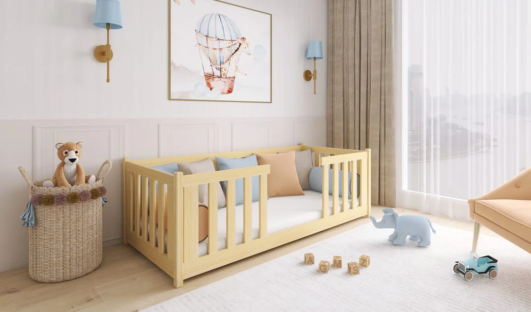 Wooden Single Bed Ferro - Image 7