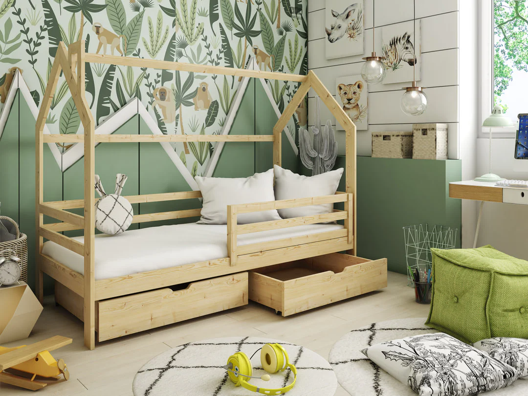 Wooden Single Bed Lila Bed With Storage - Image 11