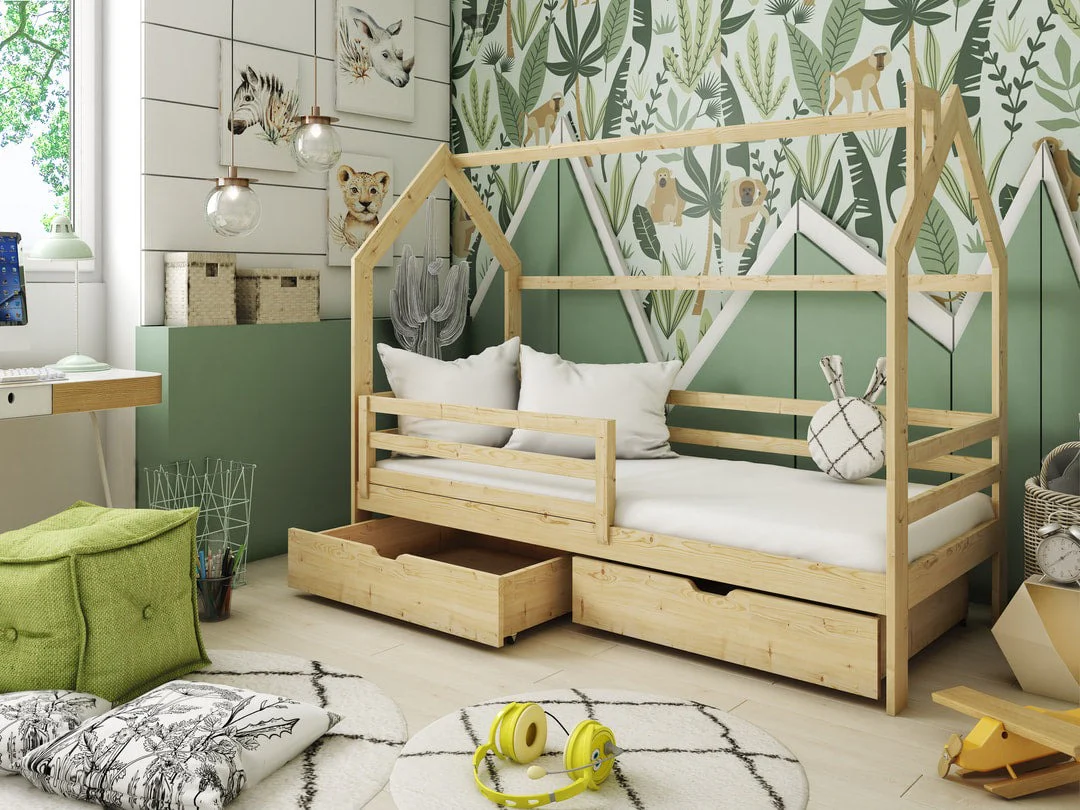 Wooden Single Bed Lila Bed With Storage - Image 12