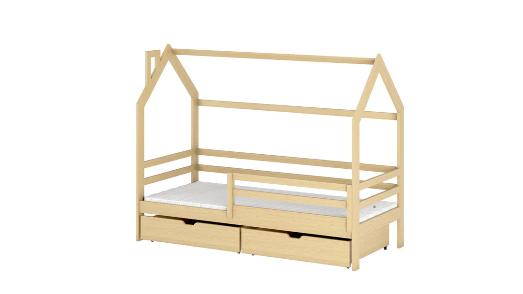 Wooden Single Bed Lila Bed With Storage - Image 13