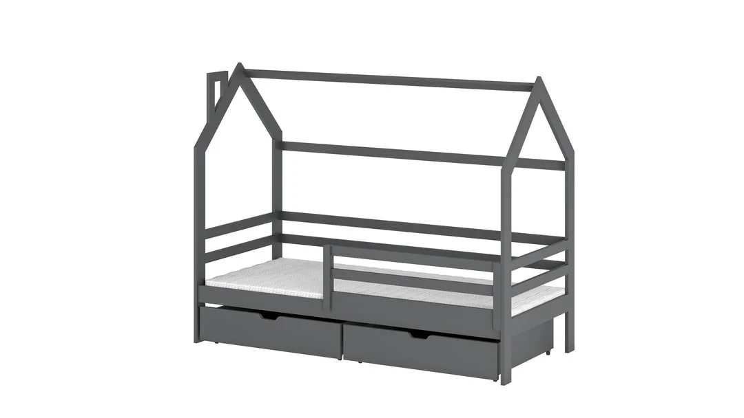 Wooden Single Bed Lila Bed With Storage - Image 4