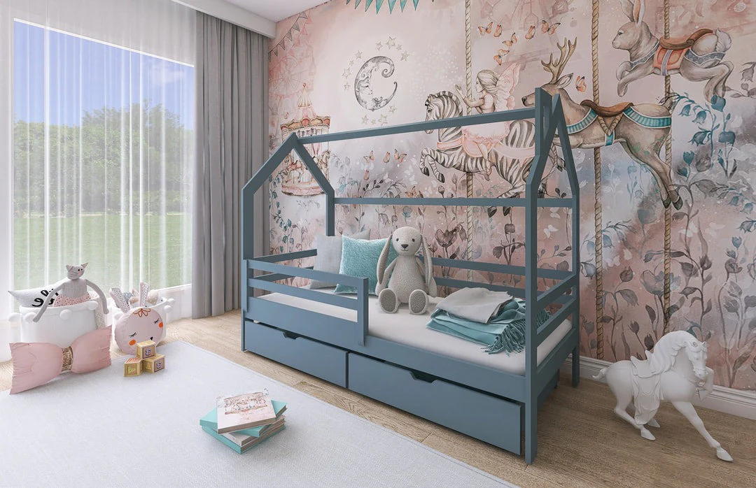 Wooden Single Bed Lila Bed With Storage - Image 6