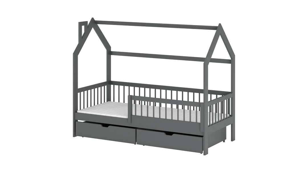Wooden Single Bed Oskar With Storage - Image 10