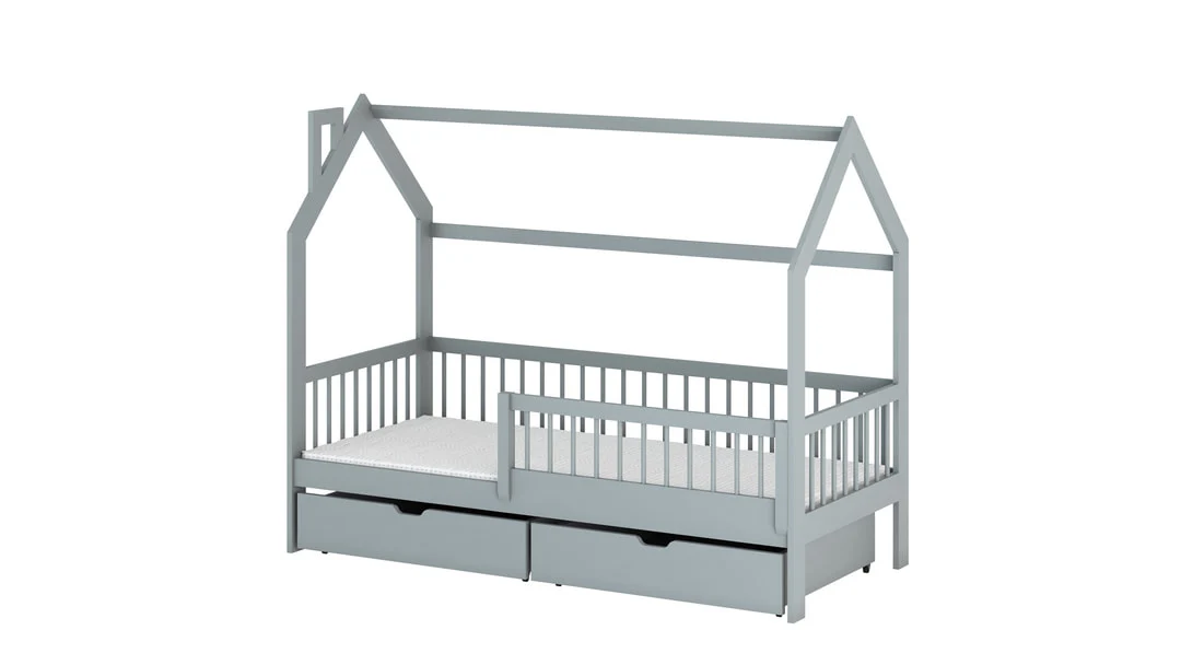 Wooden Single Bed Oskar With Storage - Image 13