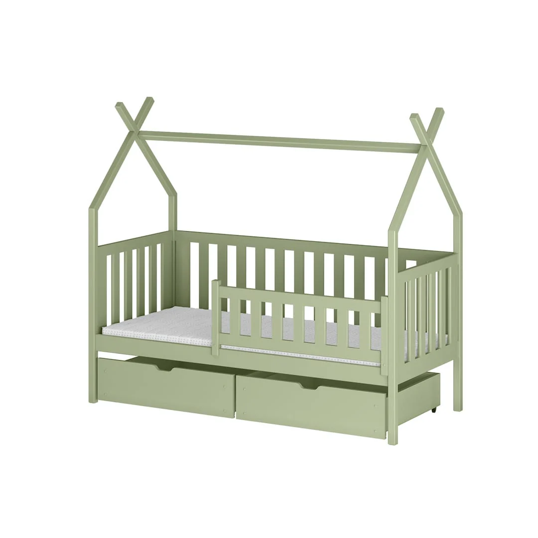 Wooden Single Bed Simba With Storage - Image 15