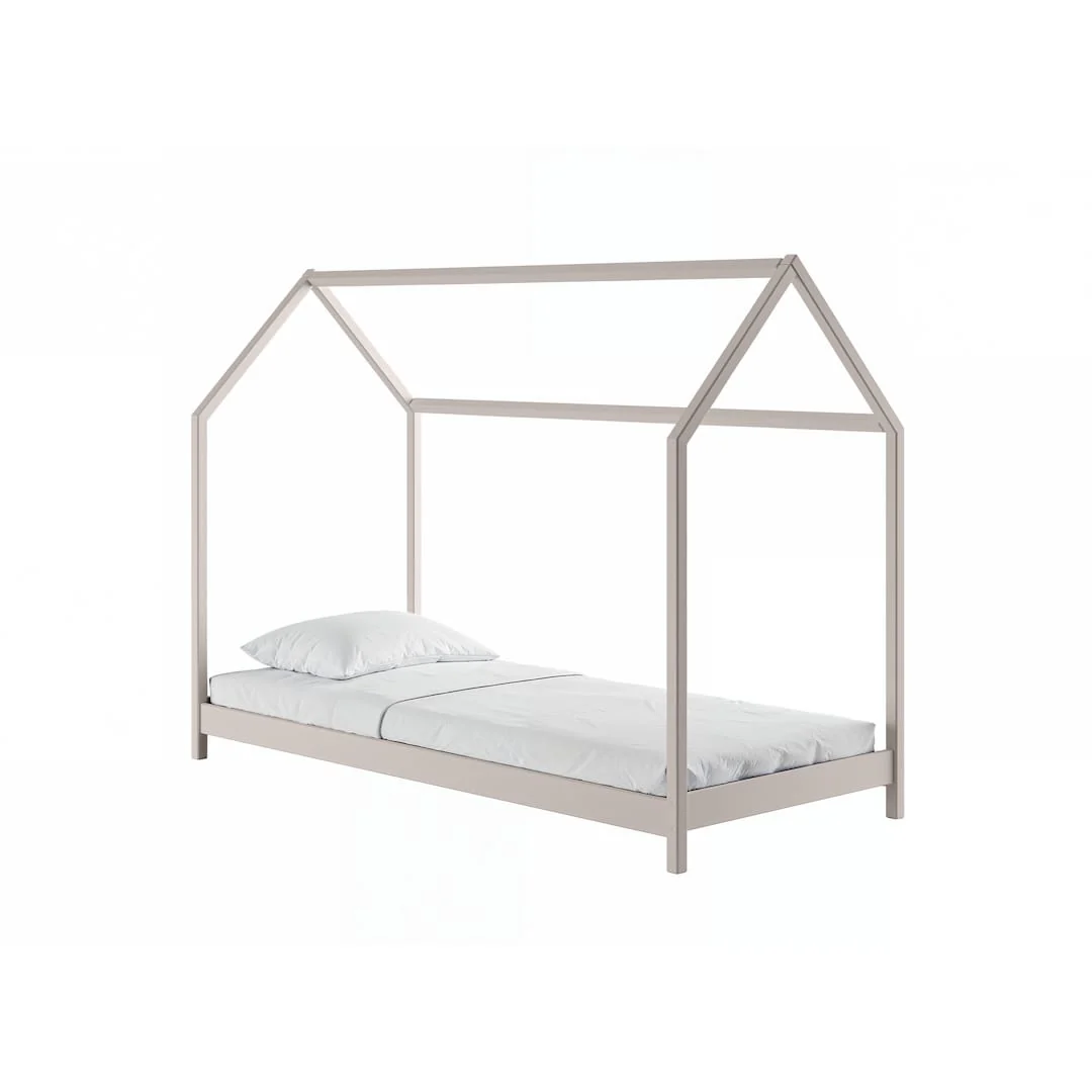 Wooden Single House Bed Lucky - Image 3