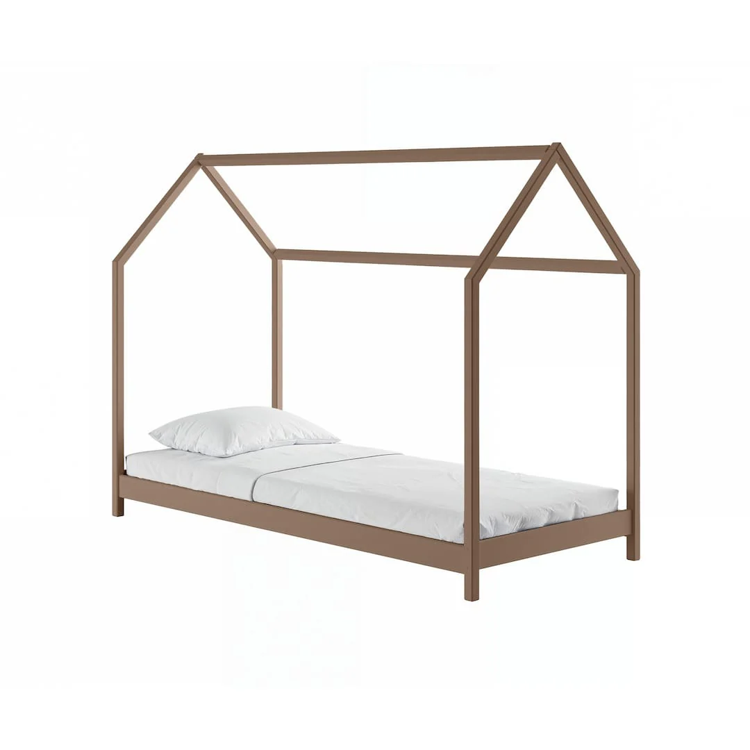 Wooden Single House Bed Lucky - Image 6